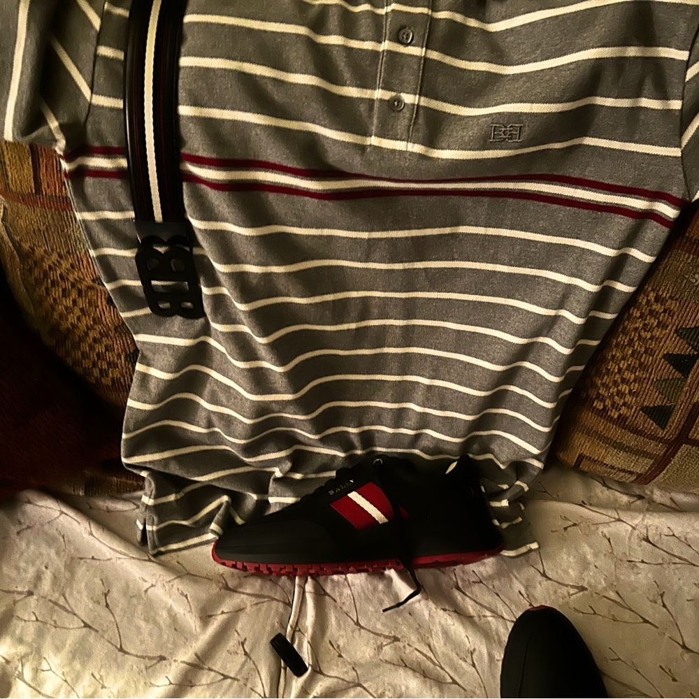 Bally’s shoes, casual in good condition only wore them two times with the box